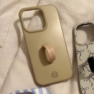 Sandstone iPhone 15 Pro Loopy Case